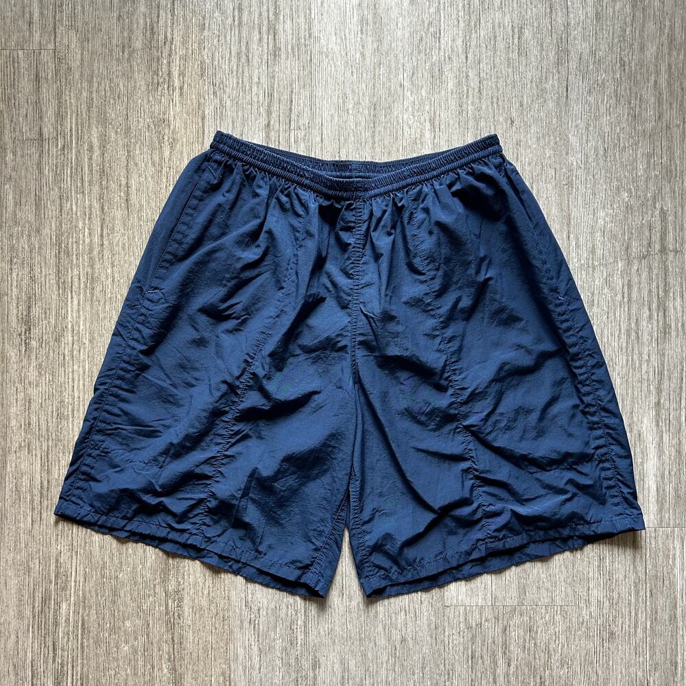 Vintage Patagonia Navy Blue Lined Pull-On Swimming Trunks Shorts Size Medium